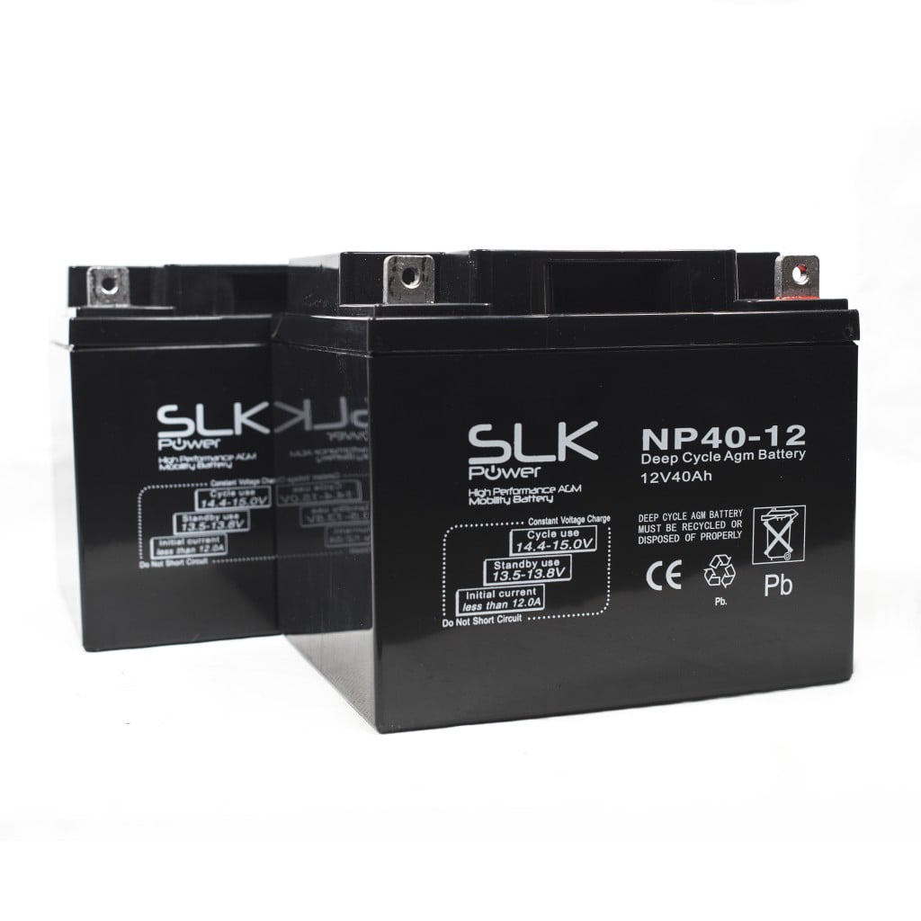 12v 40ah Mobility Scooter Batteries | SLK Mobility