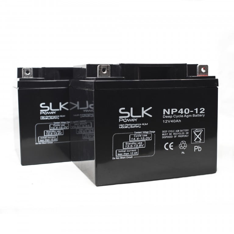 12v 40ah Mobility Scooter Batteries SLK Mobility