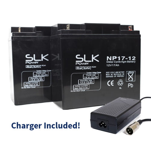 17ah batteries and charger