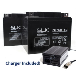 50ah batteries and charger