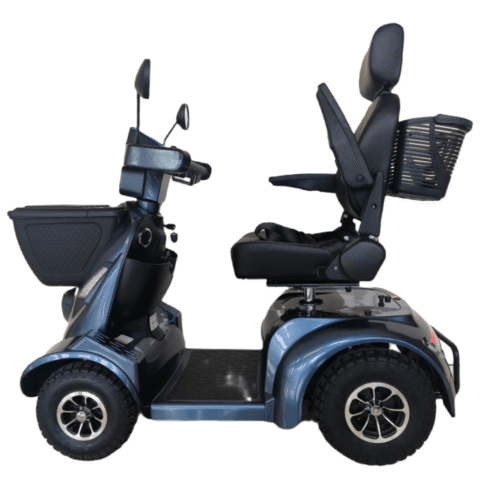 SLK Road King Heavy Duty Mobility Scooter - Grey