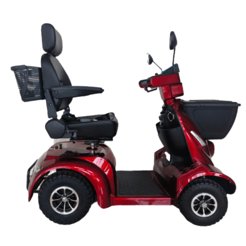 SLK Road King Heavy Duty Mobility Scooter - Red